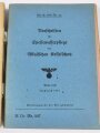 Kriegsmarine " M.Dv.Nr.847 Vorschriften für die Pfege der Maschinenanlagen auf den Schiffen der Kriegsmarine"  von 1943, die Deckblätter jeweils entnazifiziert