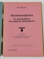 Kriegsmarine " M.Dv.Nr.847 Vorschriften für die Pfege der Maschinenanlagen auf den Schiffen der Kriegsmarine"  von 1943, die Deckblätter jeweils entnazifiziert