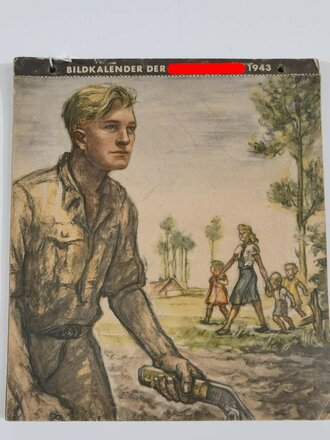 "Bildkalender der Hitler Jugend 1943"...