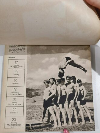 " HJ Kalender 1942" Deckblatt fehlt