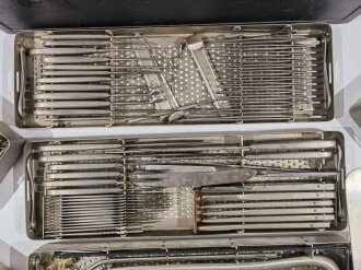 "Hauptbesteck 1939" Wehrmacht. Kasten Originallack, nicht auf Vollständigkeit geprüft