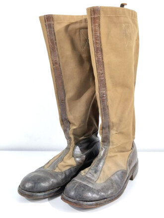 Paar Tropenstiefel für Angehörige der Waffen...