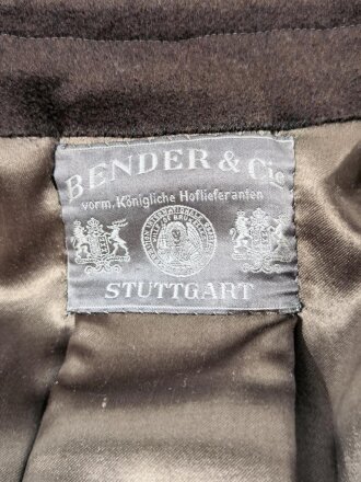 Reichsarbeitsdienst Mantel des Meldeamtsleiter Stuttgart, Freiherr von Hohningen-Huene. Leicht getragenes Stück in sehr gutem Gesamtzustand.