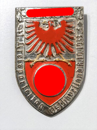 Blechabzeichen " NSDAP Kreisparteitag Osthavelland 1933"