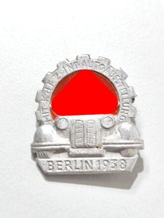 Leichtmetallabzeichen "Mit KDF zur intern. Automobil Ausstellung  1938"