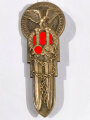 Blechabzeichen " Leipzig Brigade Appell  1933"