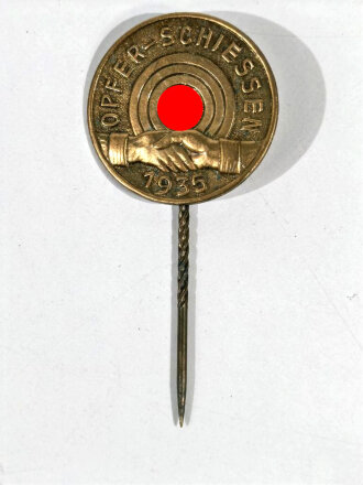 Winterhilfswerk Blechabzeichen "Opfer Schiessen 1935"
