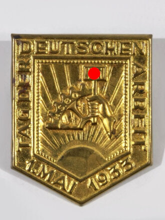 Blechabzeichen " Tag der Deutschen Arbeit 1.Mai 1935"