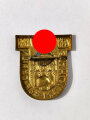 Blechabzeichen " 10 Jahre Stahlhelm Bund der Frontsoldaten Döbeln"