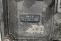 UKW Empfänger b1 ( UKW E.b1 ) datiert 1943. Gerät Nummer 421. Frontplatte Originallack, Gehäuse überlackiert