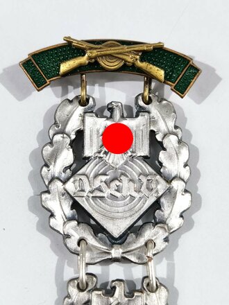 Deutscher Schützenverband, Große und kleine Auszeichnung für Schießleistung in Silber 1. Form
