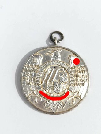 Tragbare Medaille "Zur Erinnerung an das 10jähr. Bestehen der Schützengesellschaft Bad Elster 1924-1934" Durchmesser 40mm