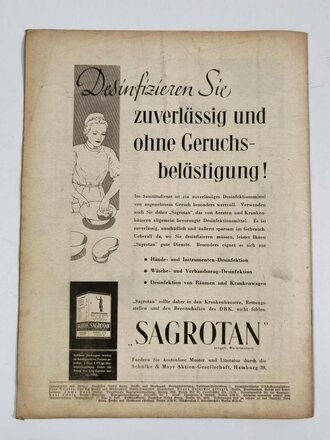 "Das Deutsche Rote Kreuz" Der Führer und Schirmherr des Deutschen Roten Kreuzes, Jahrgang 4, April 1940, über DIN A4