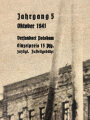 "Das Deutsche Rote Kreuz" Deutsches Feldlazarett im Osten, Jahrgang 5, Oktober 1941, über DIN A4