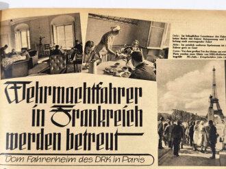 "Das Deutsche Rote Kreuz" Zum 20. April Der Führer Schirmherr des Deutschen Roten Kreuzes, Jahrgang 6, April 1942, über DIN A4