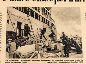 "Das Deutsche Rote Kreuz" Zum 20. April Der Führer Schirmherr des Deutschen Roten Kreuzes, Jahrgang 6, April 1942, über DIN A4