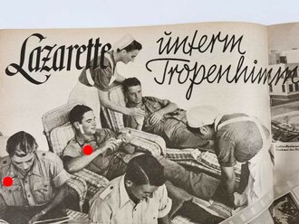 "Das Deutsche Rote Kreuz" Vorweihnacht im Wehrmachtheim, Jahrgang 6, Dezember 1942, über DIN A4