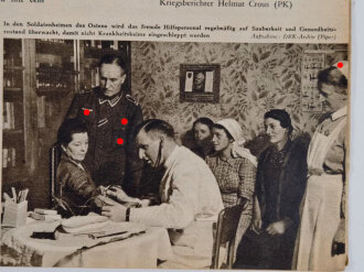 "Das Deutsche Rote Kreuz" Beste Versorgung unserer Verwundeten,  Jahrgang 5, November 1941, über DIN A4