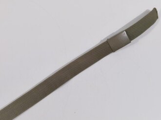 Bundeswehr  Hosengürtel olives Webmaterial,   Gesamtlänge 117cm