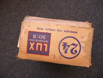 Paket "LUX" Seifenflocken, Neuwertig aus der Originalverpackung, 1 Pack, 1 piece out of the original cardboard box