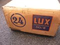 Paket "LUX" Seifenflocken, Neuwertig aus der Originalverpackung, 1 Pack, 1 piece out of the original cardboard box