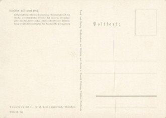 Künstler-Hilfswerk 1937, Ansichtskarte, Traubenernte