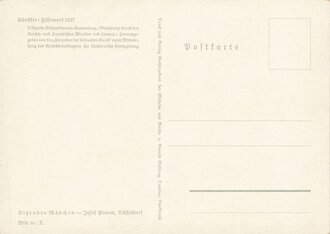 Künstler-Hilfswerk 1937, Ansichtskarte, Sitzendes...