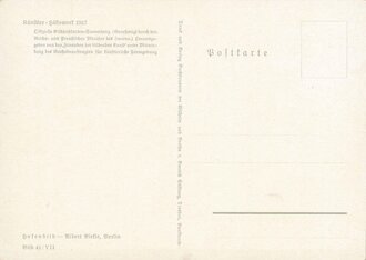 Künstler-Hilfswerk 1937, Ansichtskarte, Hafenbild