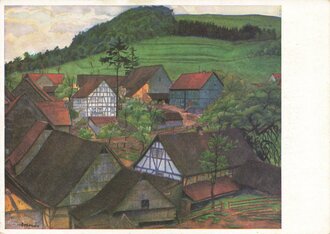 Künstler-Hilfswerk 1937, Ansichtskarte, Rhöndorf
