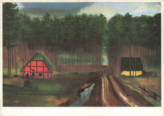 Künstler-Hilfswerk 1937, Ansichtskarte, Rotes Haus...