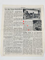U.S.A. "Sternenbanner" Flugblatt USG48, 9.August 1944, 2-seitig, über DIN A4, geknickt