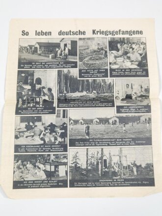 Großbritannien 2. Weltkrieg, "Luftpost - Deutsche Frauen, Deutsche Mütter", G26, Extrablatt, Nr. 42, geknickt