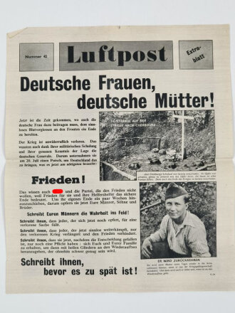 Großbritannien 2. Weltkrieg, "Luftpost -...