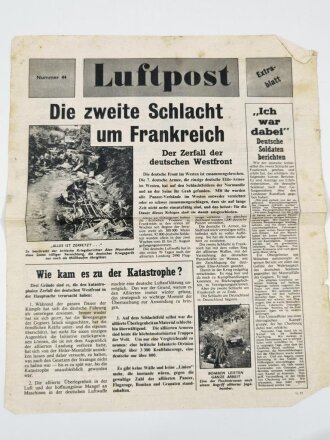 Großbritannien 2. Weltkrieg, "Luftpost - Die...