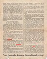 Großbritannien 2. Weltkrieg, Flugblatt G.99 "Wann soll es enden?", DIN A4, geknickt und eingerissen