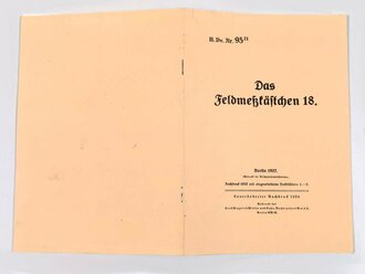 Das Feldmesskästchen 18. ,H.Dv.Nr. 95-21, Berlin...