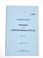 D 841 Beladeplan für den Sammlerkraftwagen (Kfz.42), vom 15.6.36, unveränderter Nachrdruck 1940, 23 Seiten