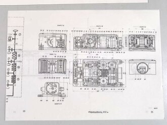 D 937/1 Entwurf Der Umformersatz Ella Bauart Tornado, 35 Seiten lose