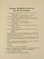 Merkheft für Kraftfahrausbildung "Gepanzerte Selbstfahrlafette für Sturmgeschütz 7,5cm Kanone" datiert 1942. Din A4, 49 Seiten, komplett, Deckblatt lose