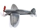 "Andenken an Arnheim Holand 1943" plastische Darstellung eines Flugzeuges aus Aluminium, Spannweite 19cm