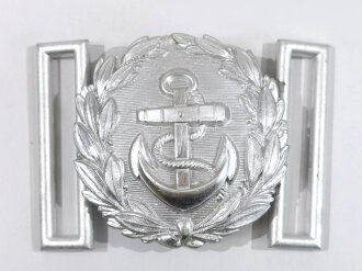 Kriegsmarine,  Schärpenschloss für Beamte aus Aluminium, neuwertiges Stück