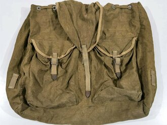 Rucksack in Tropenausführung Wehrmacht, getragenes...