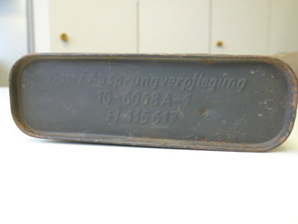 Dose für Absprungverpflegung Luftwaffe, Originallack,...
