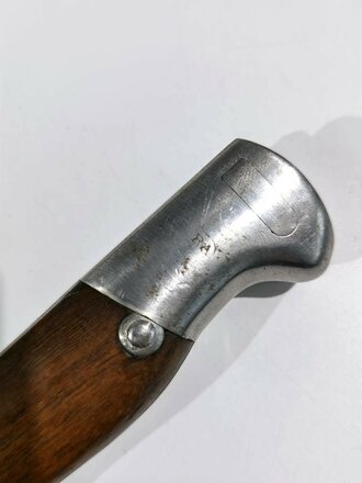 Argentinien Bajonett Modell Mauser 1909. Nummerngleiches Stück in sehr gutem Zustand