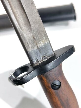 Großbritannien, Seitengewehr Modell 1907, die Metallteile sicherlich neuzeitlich lackiert