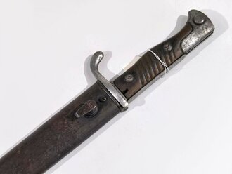 1.Weltkrieg, Seitengewehr M98/05 mit preussischer Abnahme...